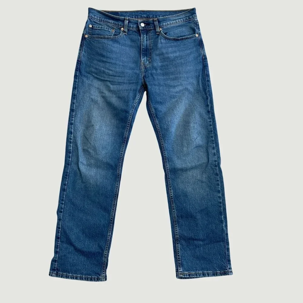 Levis 505 Straight Regular Fit Jeans Men's W34 L32